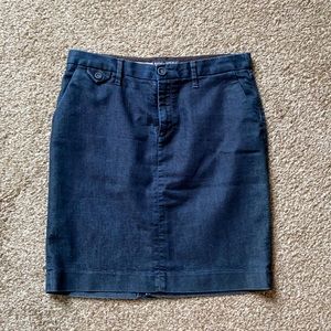 Denim skirt